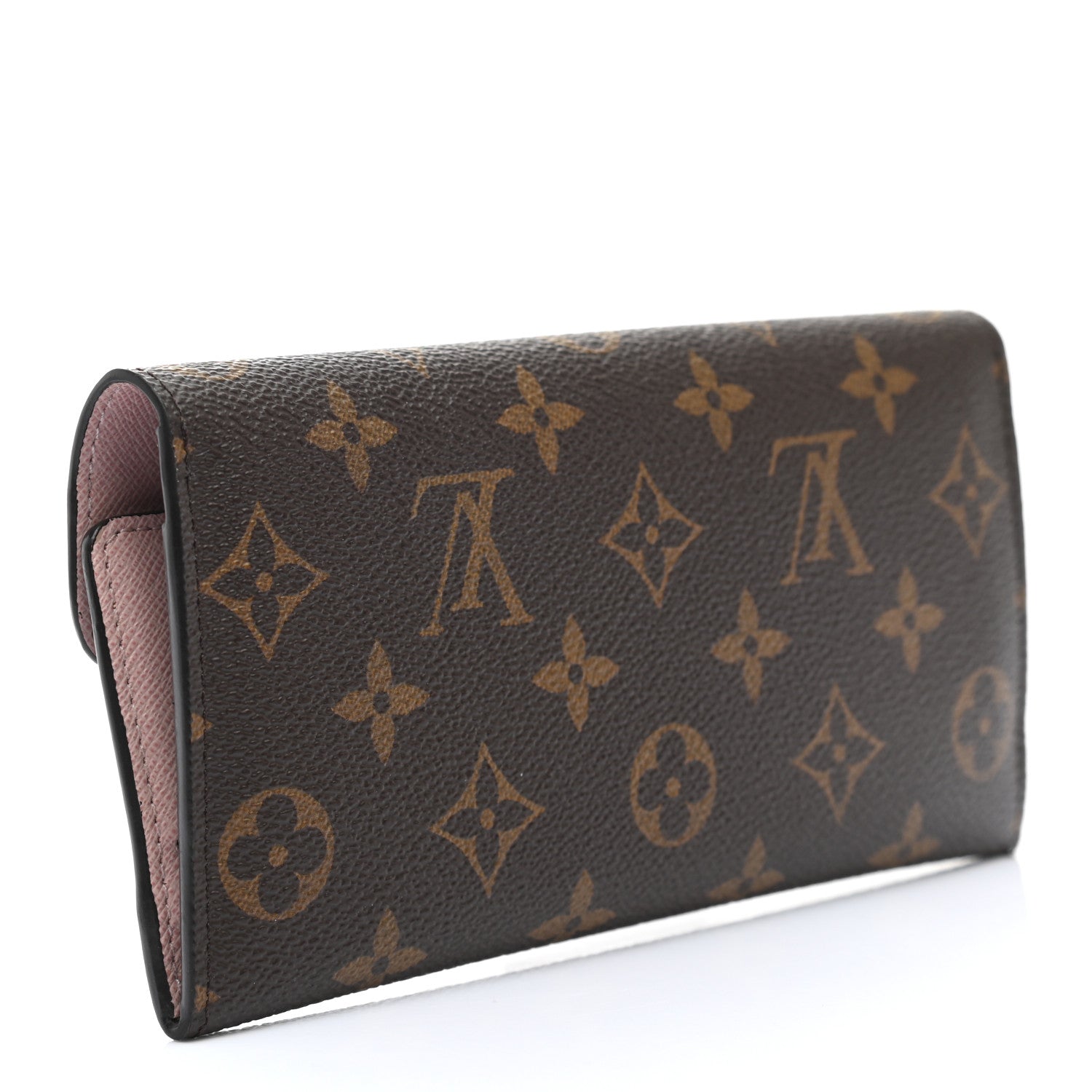 Louis Vuitton Monogram Josephine Wallet Rose Ballerine 3 of 9