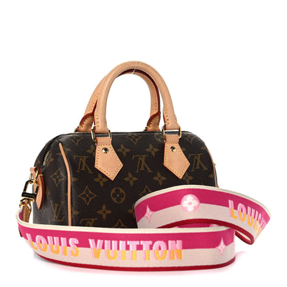 Louis Vuitton Monogram Speedy Bandouliere 20 Fuchsia 3 of 15
