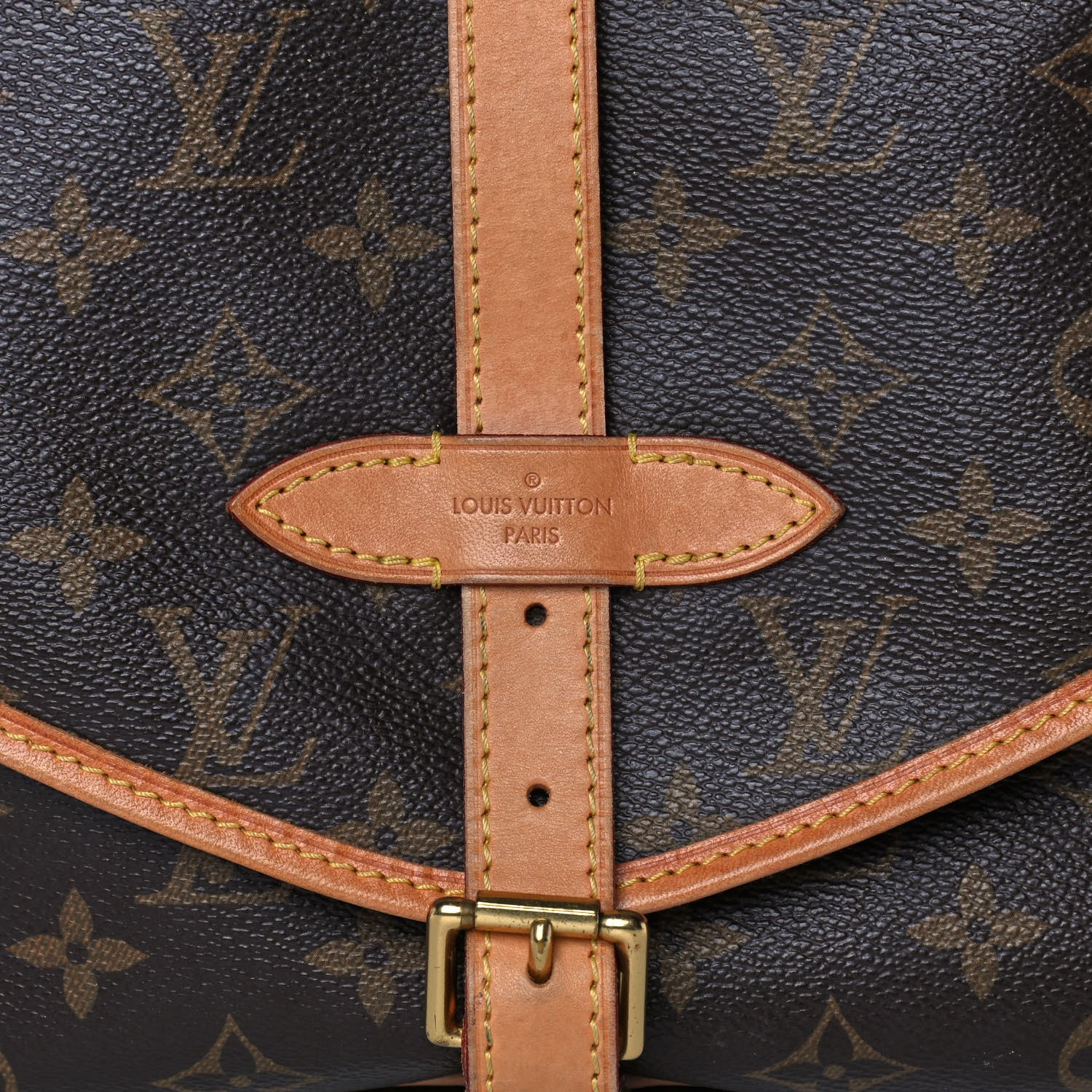 Louis Vuitton Monogram Saumur MM 7 of 12