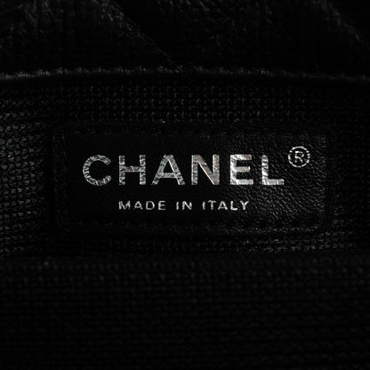 Chanel Calfskin XXL Travel Flap Bag Black 7 of 8