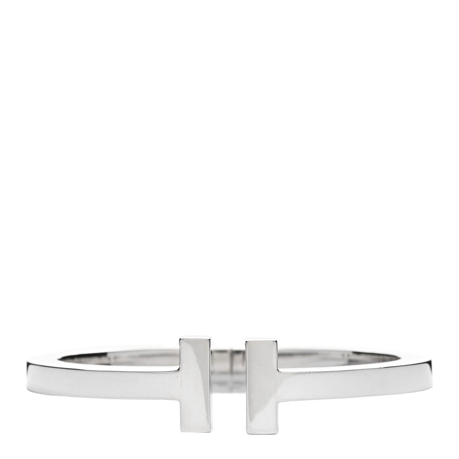 Tiffany Sterling Silver T Square Bracelet 1 of 3