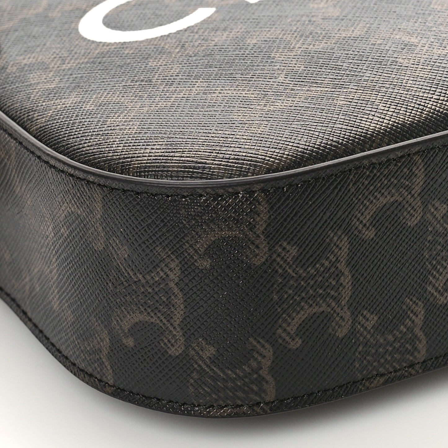 Triomphe Canvas Small Camera Bag Tan