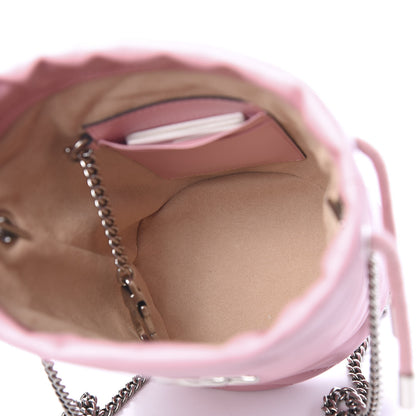 Gucci Calfskin Matelasse Mini GG Marmont 2.0 Bucket Bag Wild Rose 4 of 9