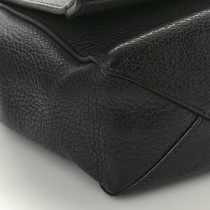 Louis Vuitton Calfskin Lockme II Chain Bag BB Black 7 of 11