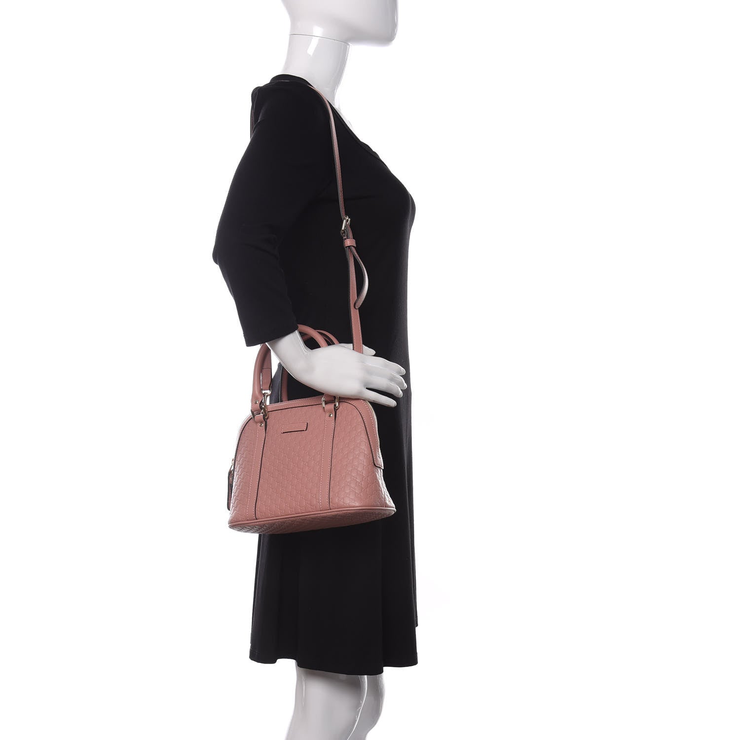 Gucci Microguccissima Mini Dome Bag Soft Pink 2 of 9