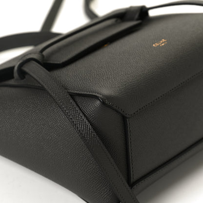 Celine Grained Calfskin Nano Belt Bag Grey 11 of 13