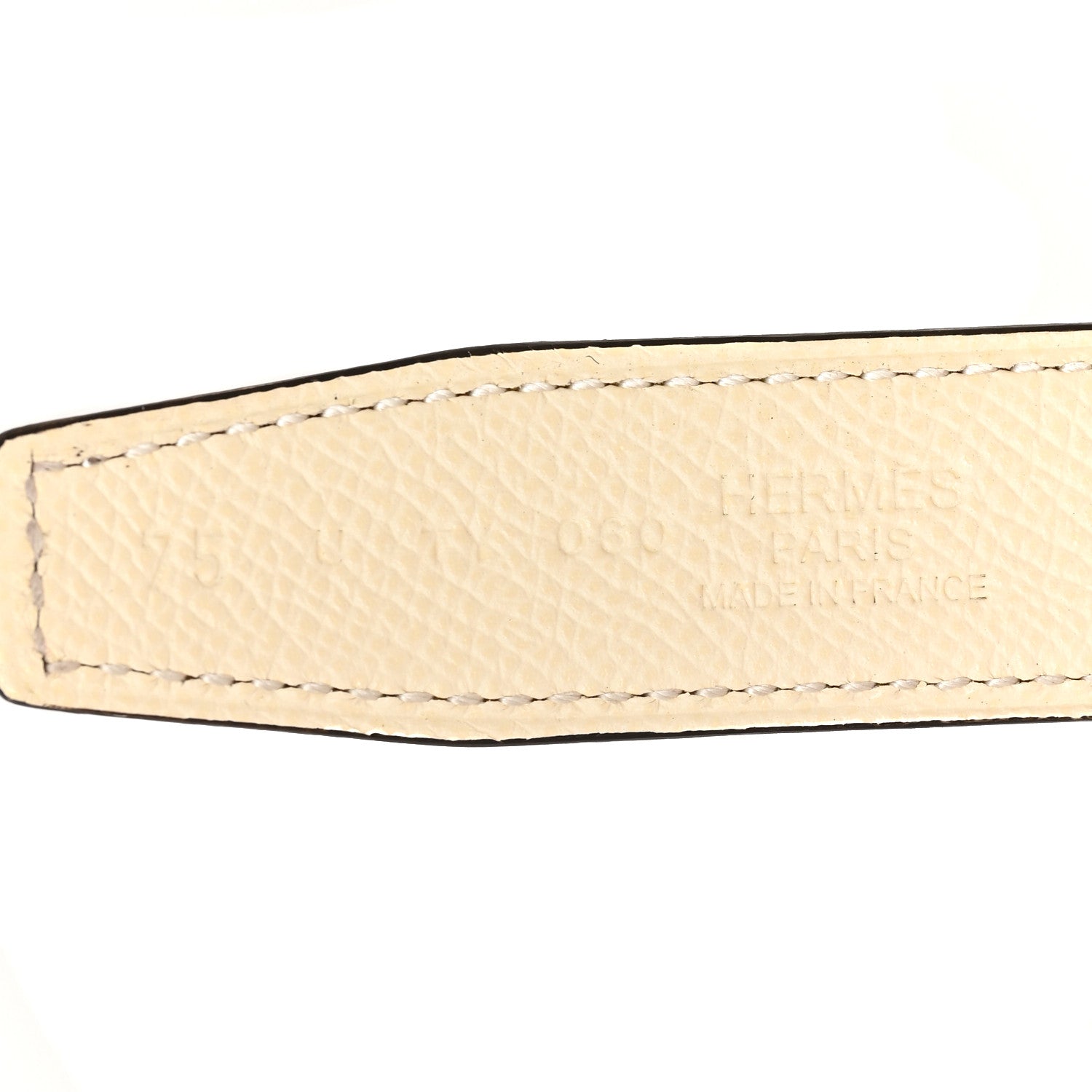 Hermes Swift Epsom 24mm Lagune Belt 75 Lime Nata 5 of 5