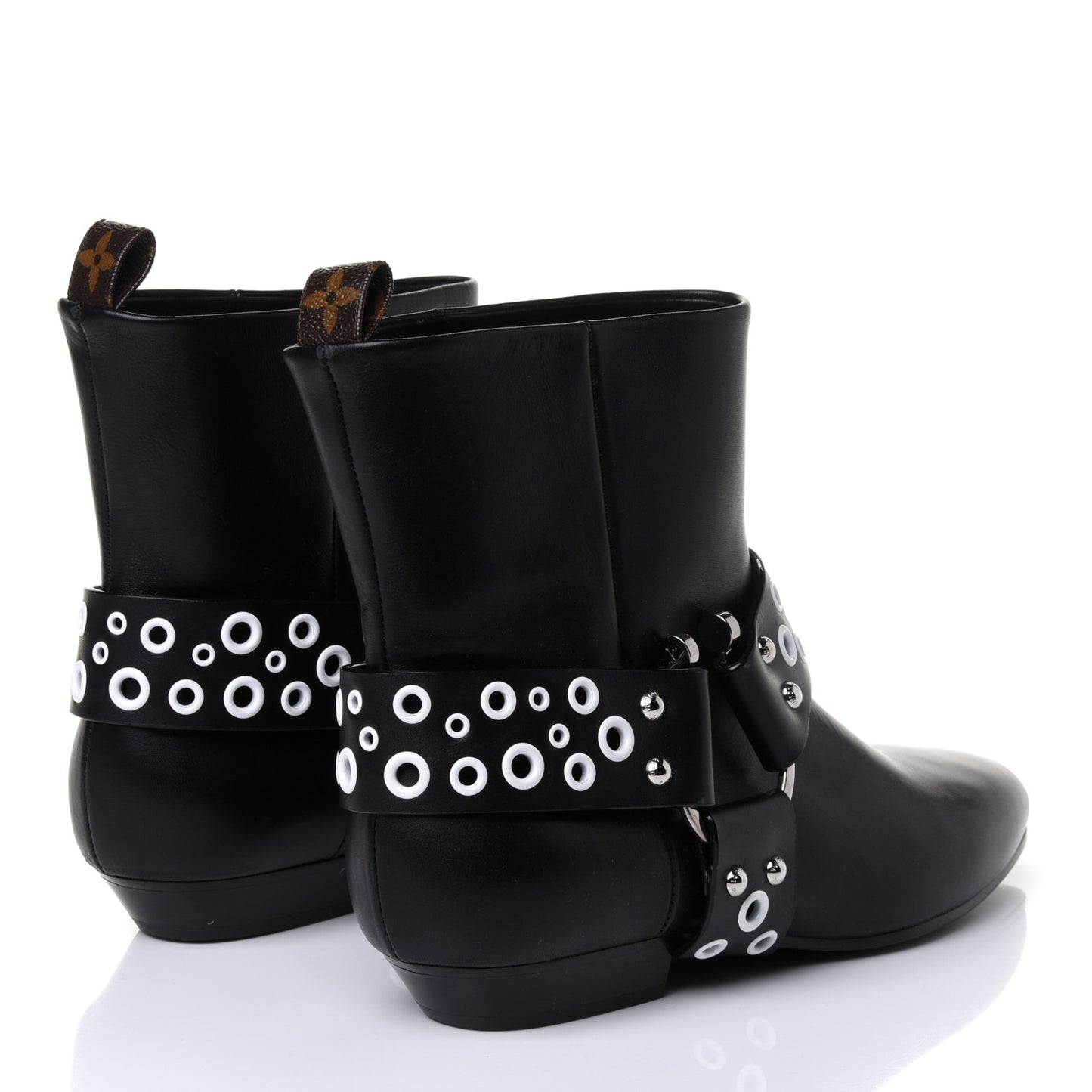 Calfskin Rhapsody Ankle Boots 39 Black
