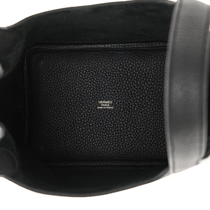 Hermes Taurillon Clemence Picotin Lock 18 PM Black 5 of 10