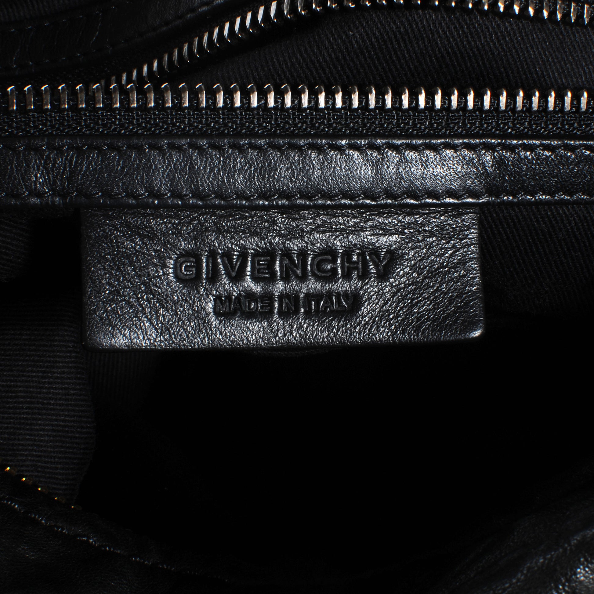 Givenchy Textured Sheepskin Medium Pandora Pepe Messenger Black 7 of 9