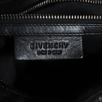 Givenchy Textured Sheepskin Medium Pandora Pepe Messenger Black 7 of 9