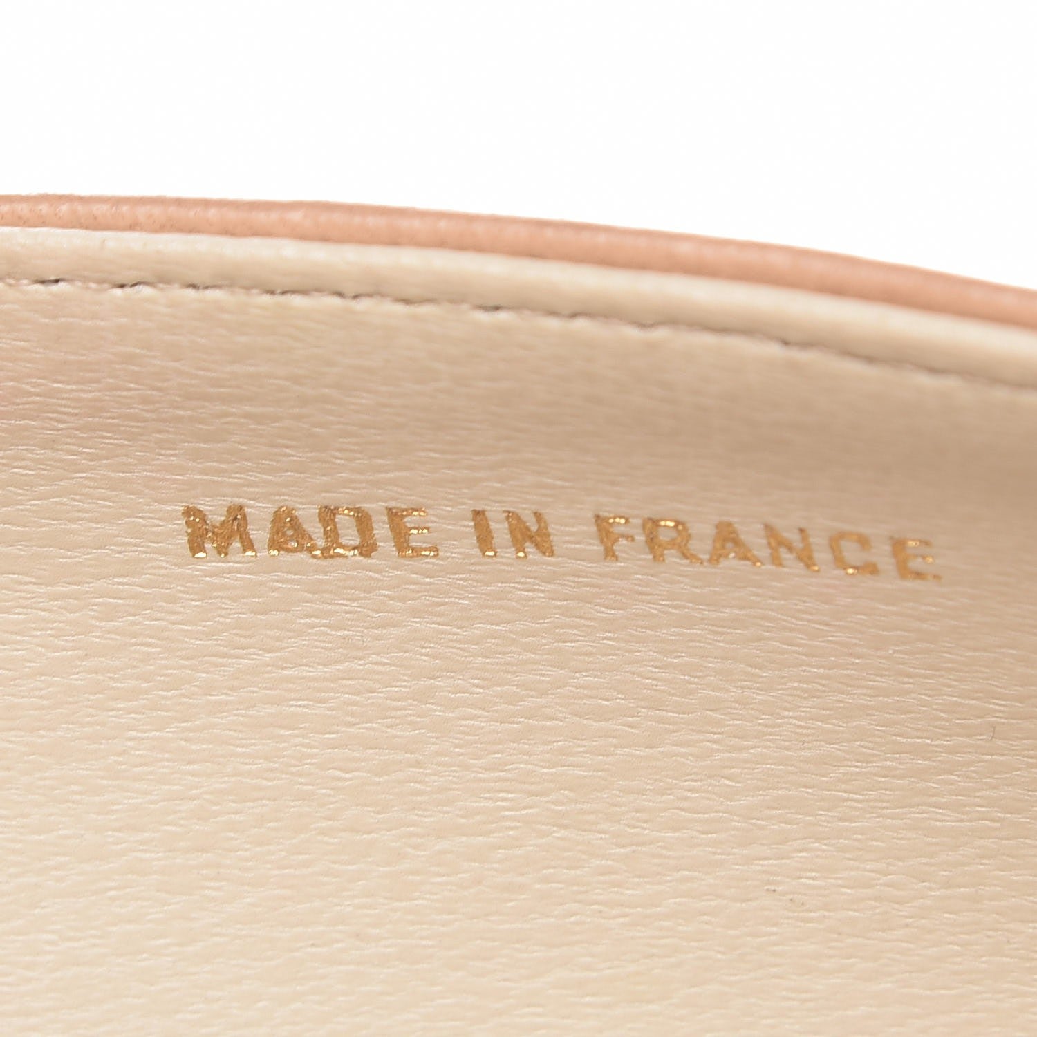 Chanel Lambskin Quilted Mini Flap Beige 7 of 12