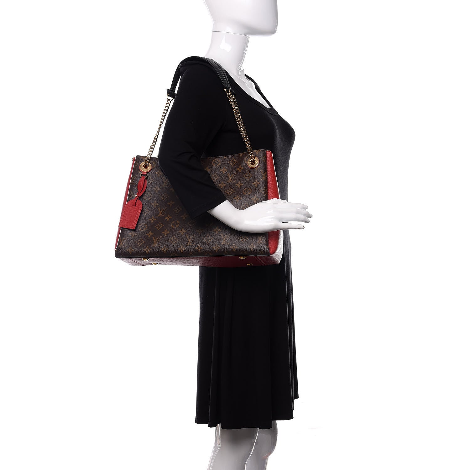 Louis Vuitton Monogram Surene MM Cherry 2 of 9