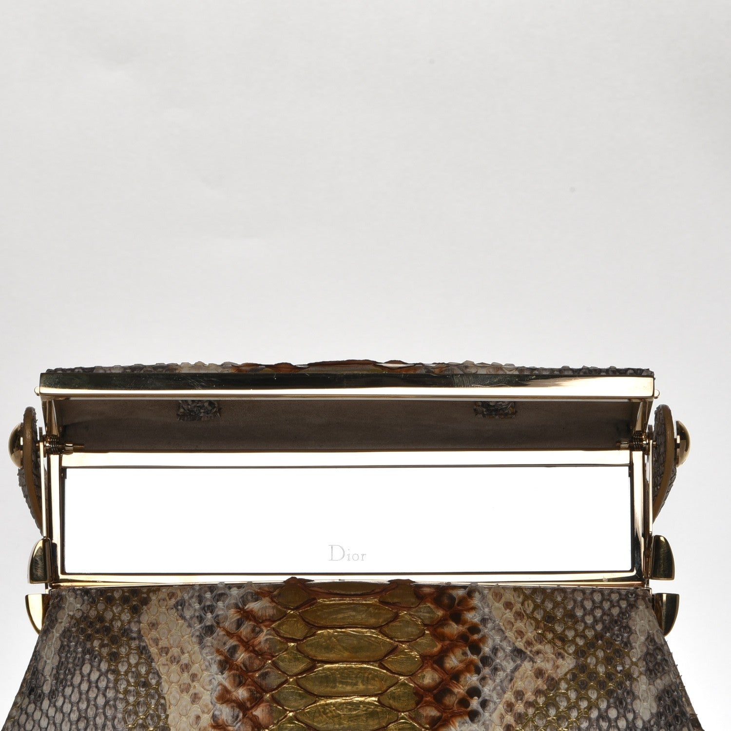 Christian Dior Python Babe Frame Bag 13 of 14