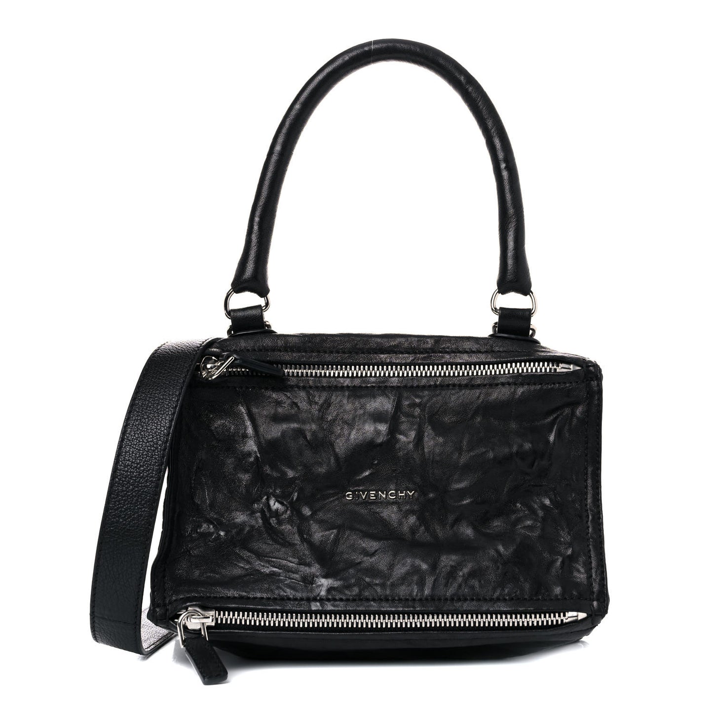 Tumbled Sheepskin Small Pandora Black