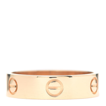 Cartier 18K Yellow Gold 5.5mm LOVE Ring 61 9.5 3 of 7