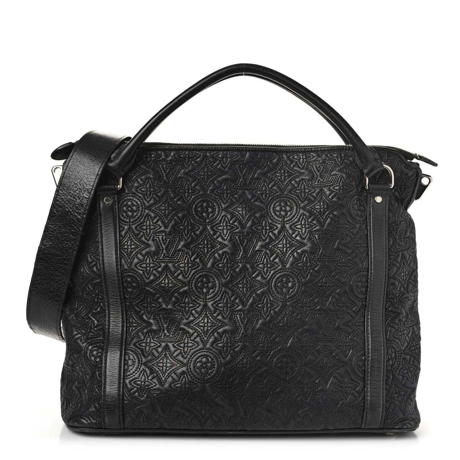 Louis Vuitton Monogram Lambskin Antheia Ixia PM Black 1 of 11