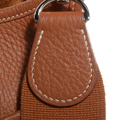 Hermes Taurillon Clemence Evelyne III GM Gold 4 of 12