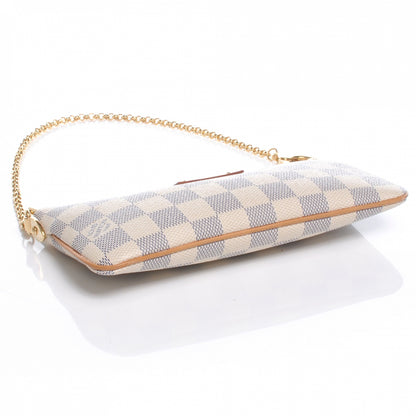 Louis Vuitton Damier Azur Pochette Milla MM 4 of 7
