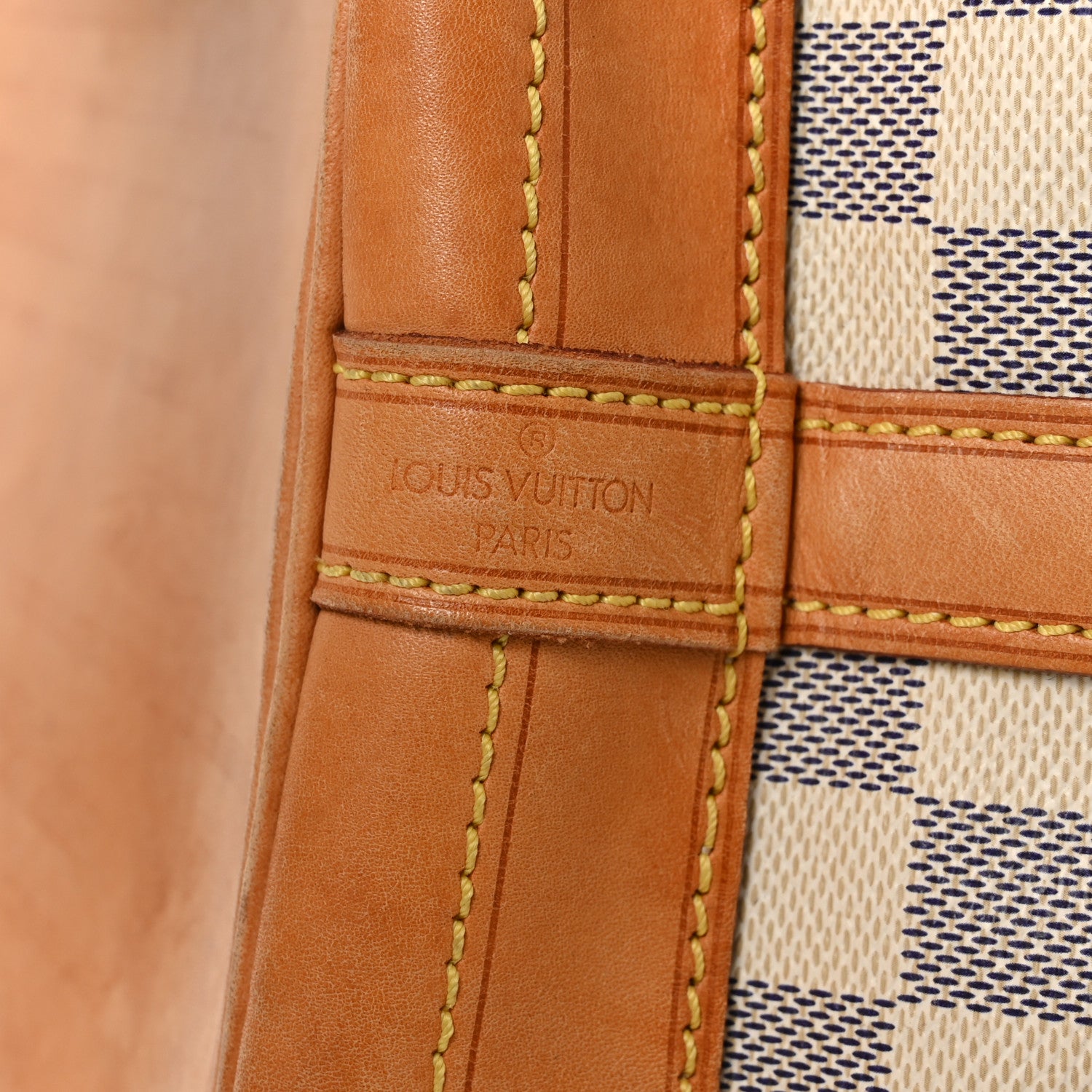 Louis Vuitton Damier Azur Noe 6 of 10