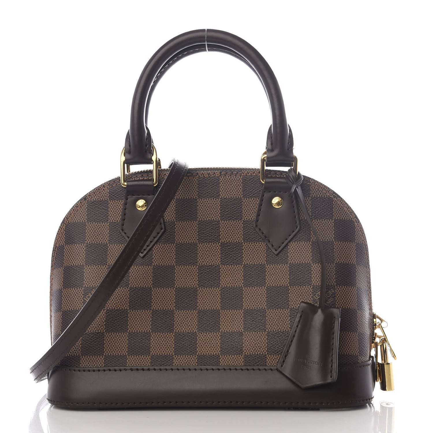 Louis Vuitton Damier Ebene Alma BB 2 of 8