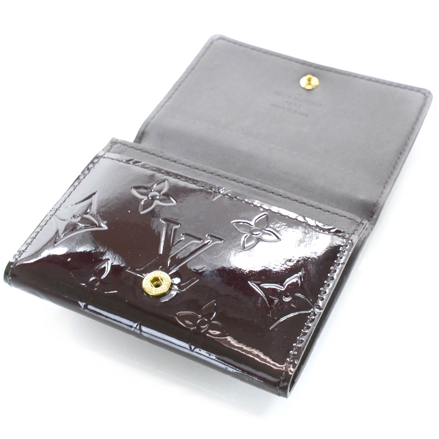 Louis Vuitton Vernis Business Card Holder Amarante 7 of 10