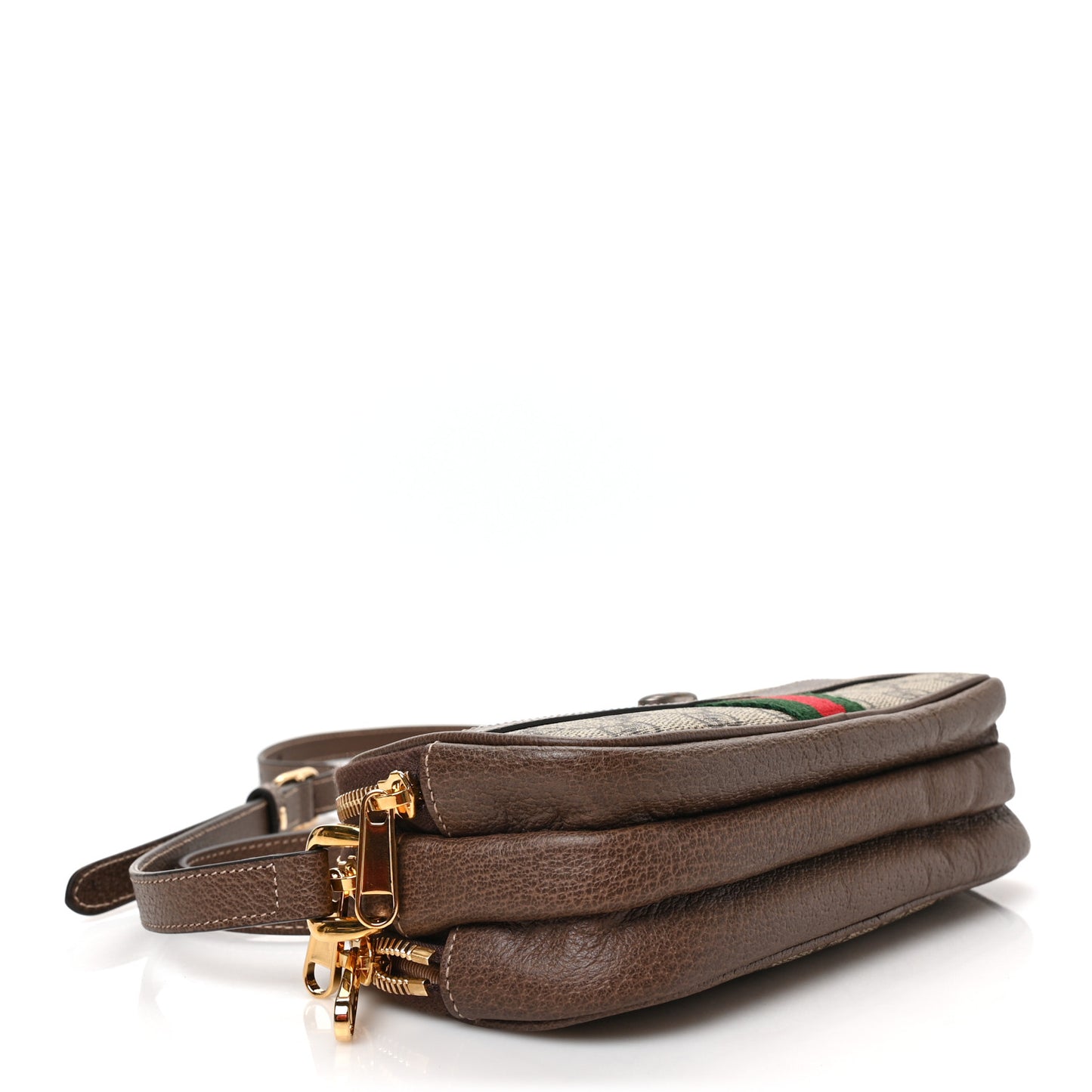 GG Supreme Monogram Web Mini Ophidia GG Bag Brown