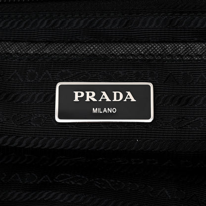 Prada Re-Nylon Tessuto Saffiano Medium Backpack Black 7 of 11