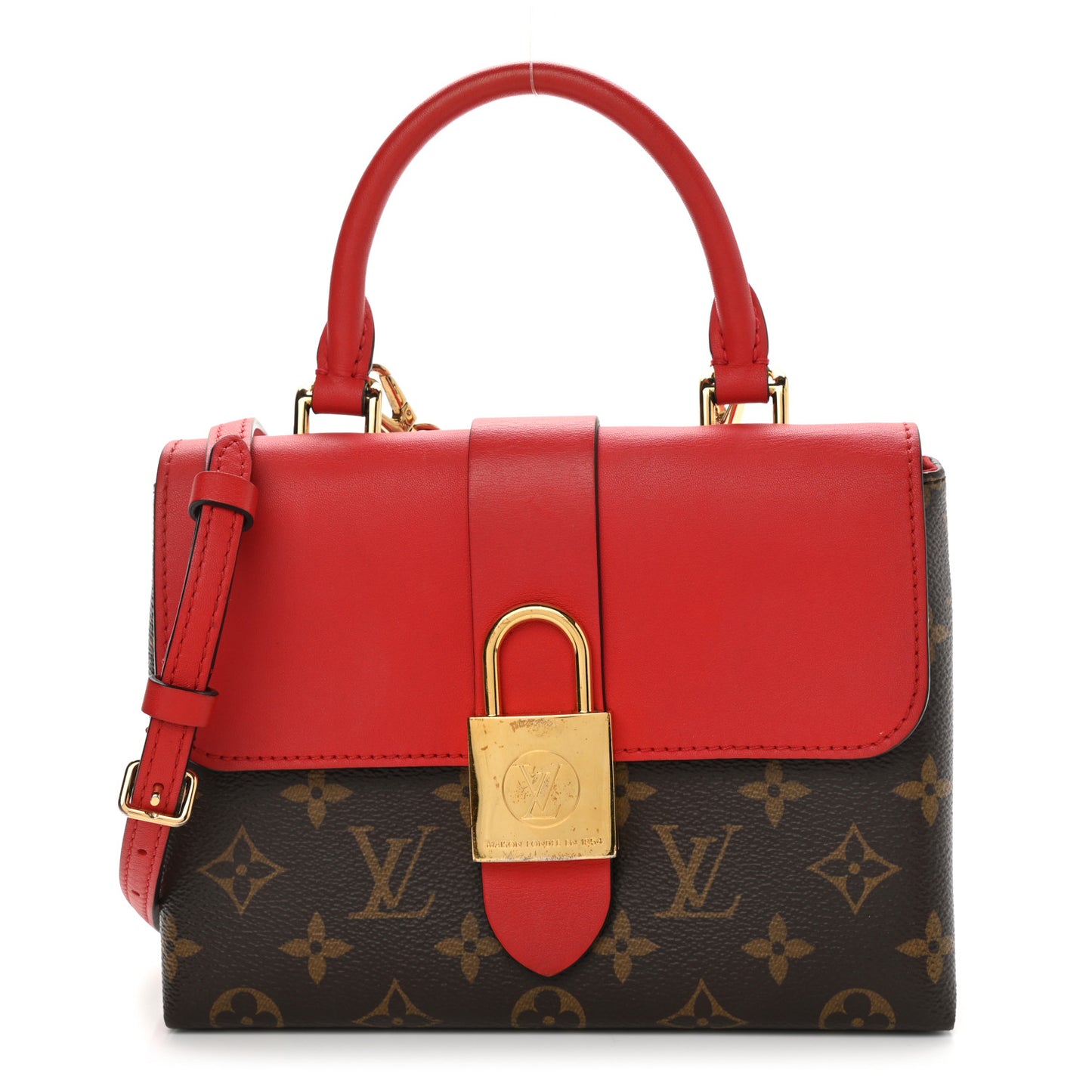 Monogram Locky BB Coquelicot