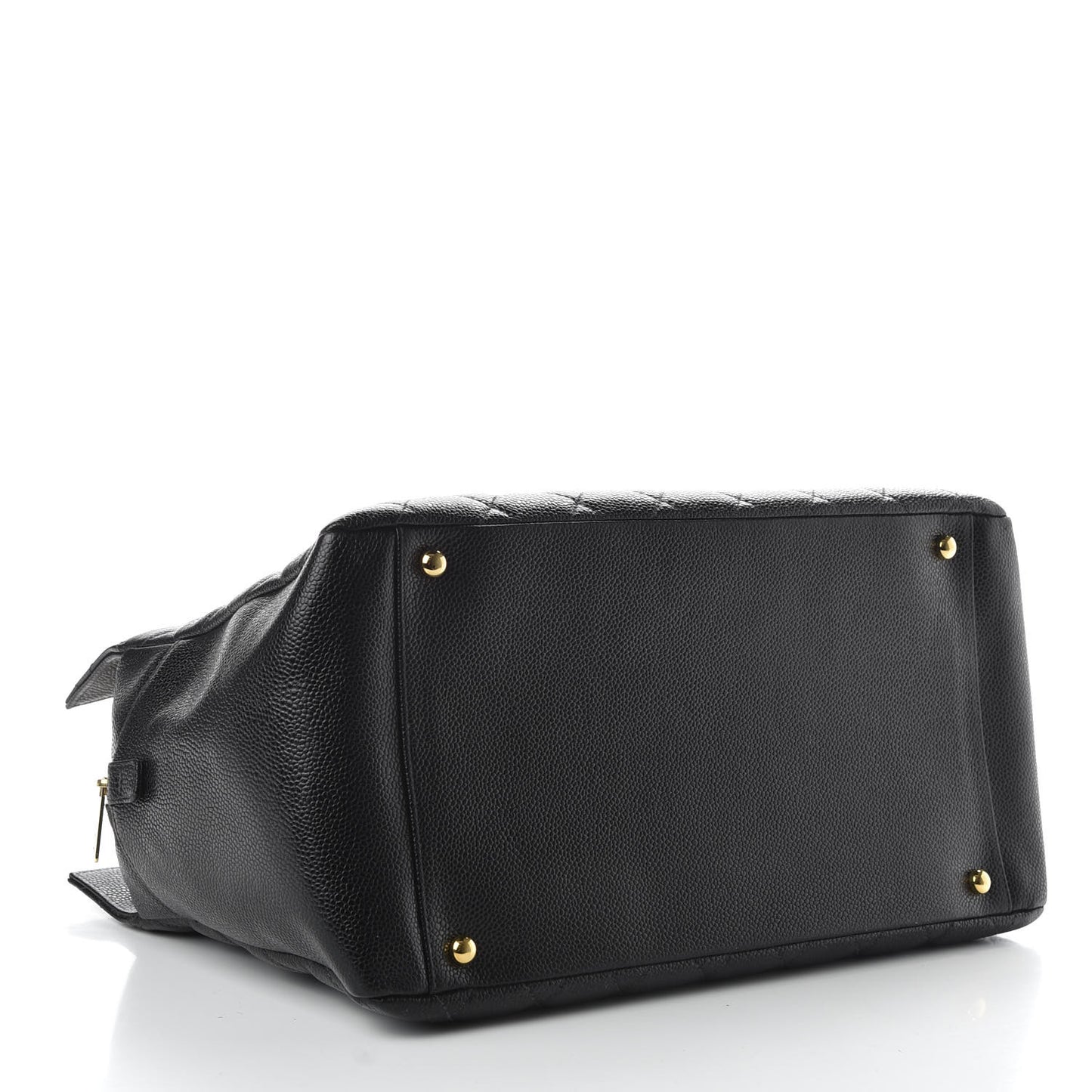Caviar Quilted Grand Timeless Tote GTT Black