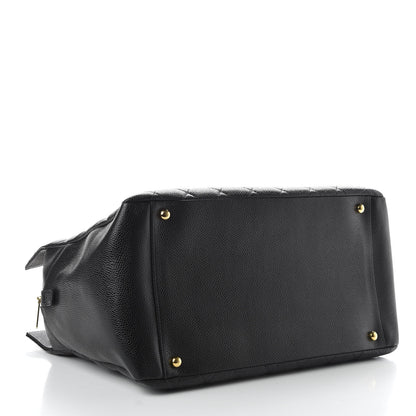 Chanel Caviar Quilted Grand Timeless Tote GTT Black 4 of 9