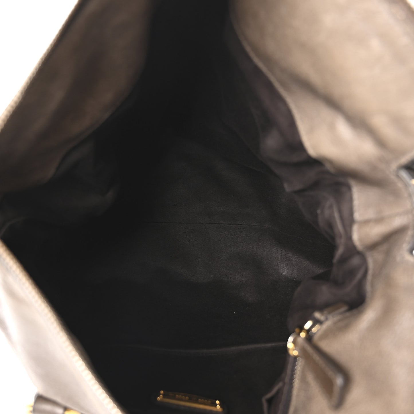 Vitello Lux Bow Bag Pomice