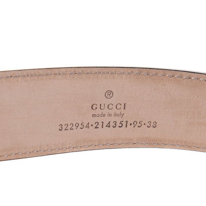 Gucci Calfskin Bamboo Buckle Belt 95 38 Black 5 of 8