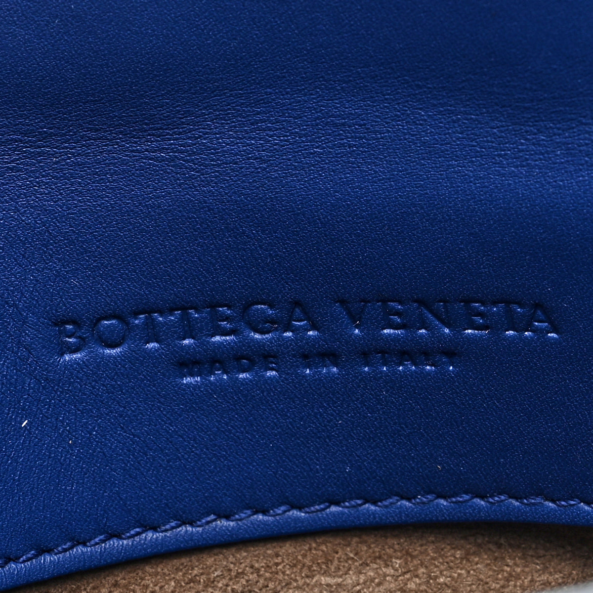 Bottega Veneta Nappa Small Piazza Bag Sapphire 5 of 8