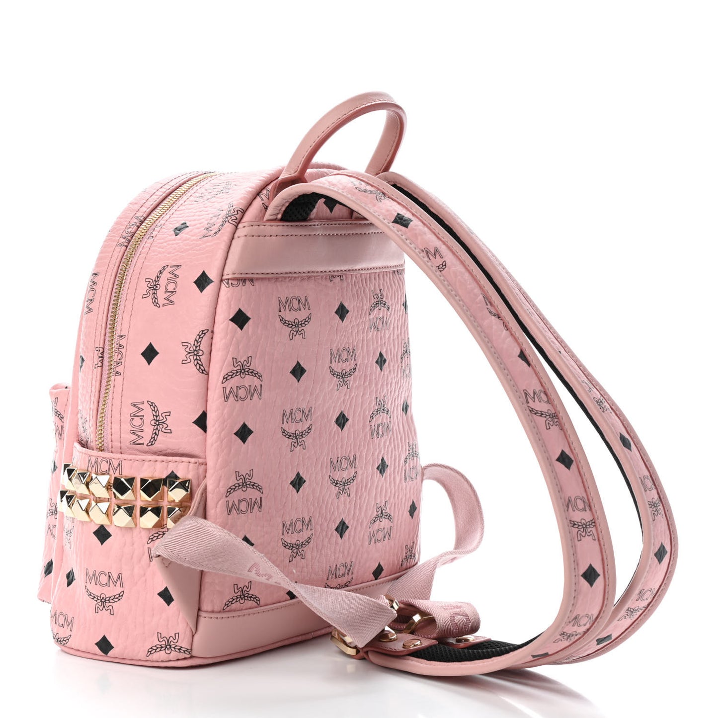 Visetos Side Stud Mini Stark Backpack Pink