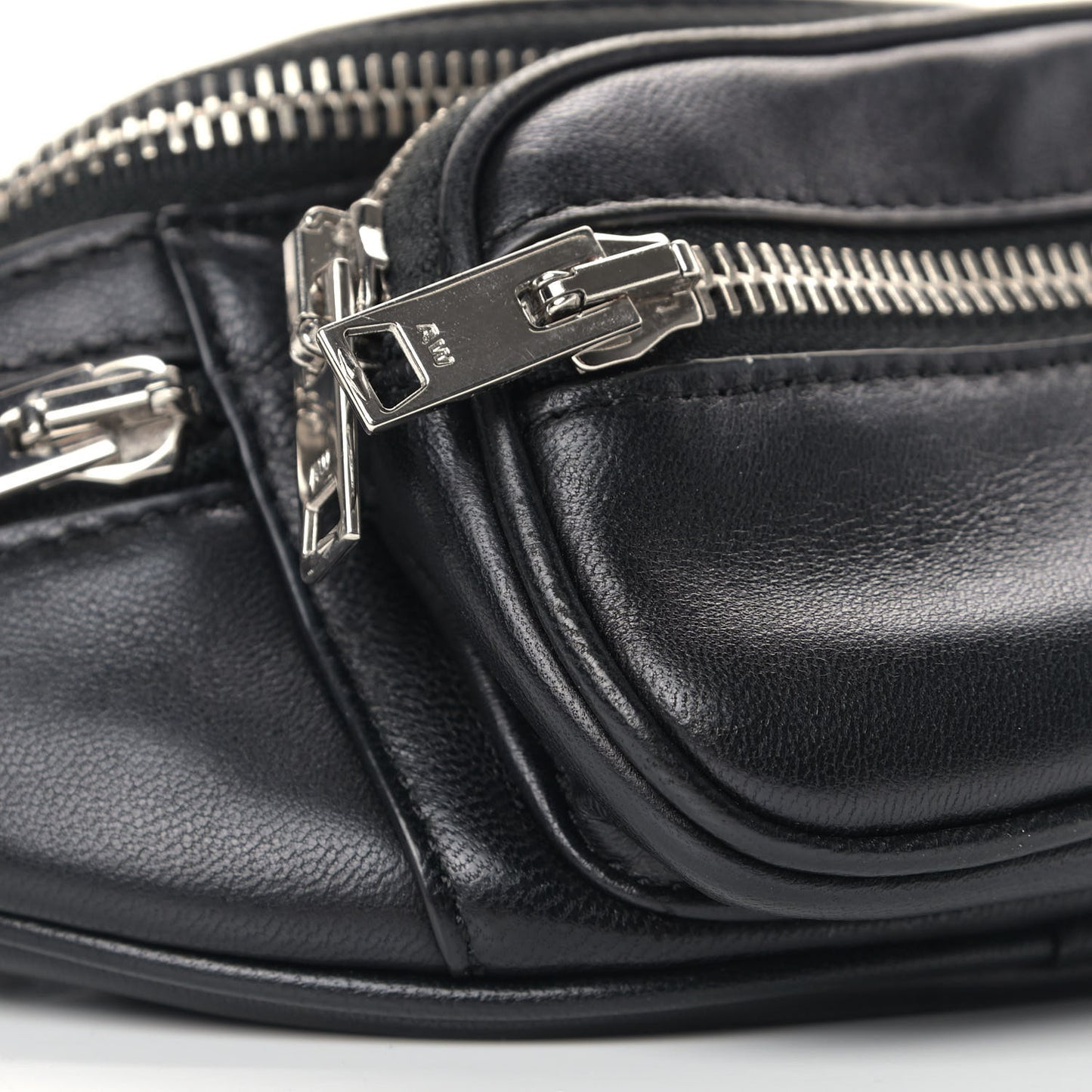 Lambskin Mini Attica Belt Bag Black