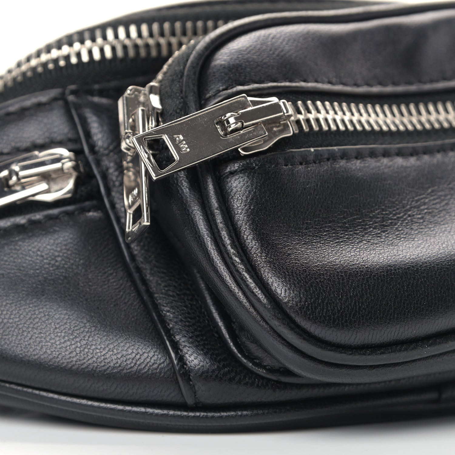 Alexander Wang Lambskin Mini Attica Belt Bag Black 7 of 8