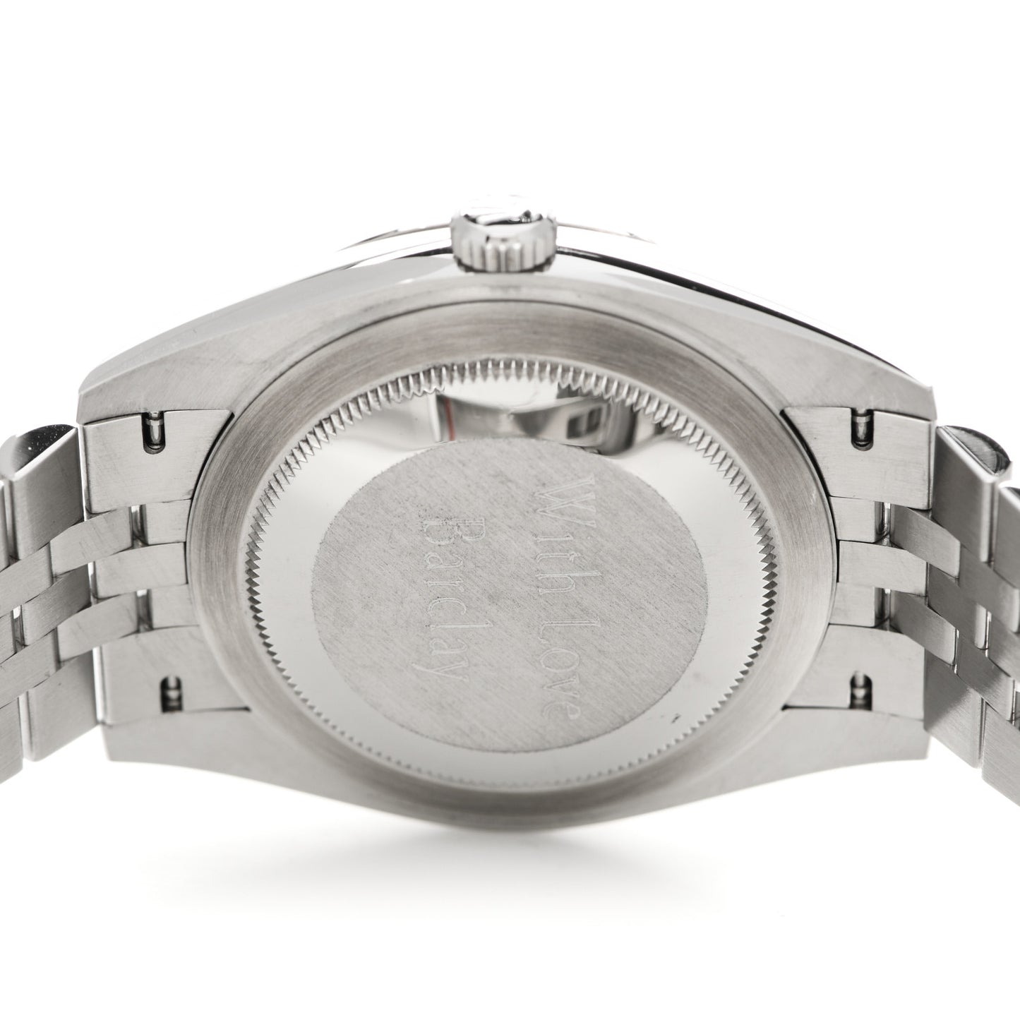 Stainless Steel 18K White Gold 41mm Oyster Perpetual Datejust Watch White 126334