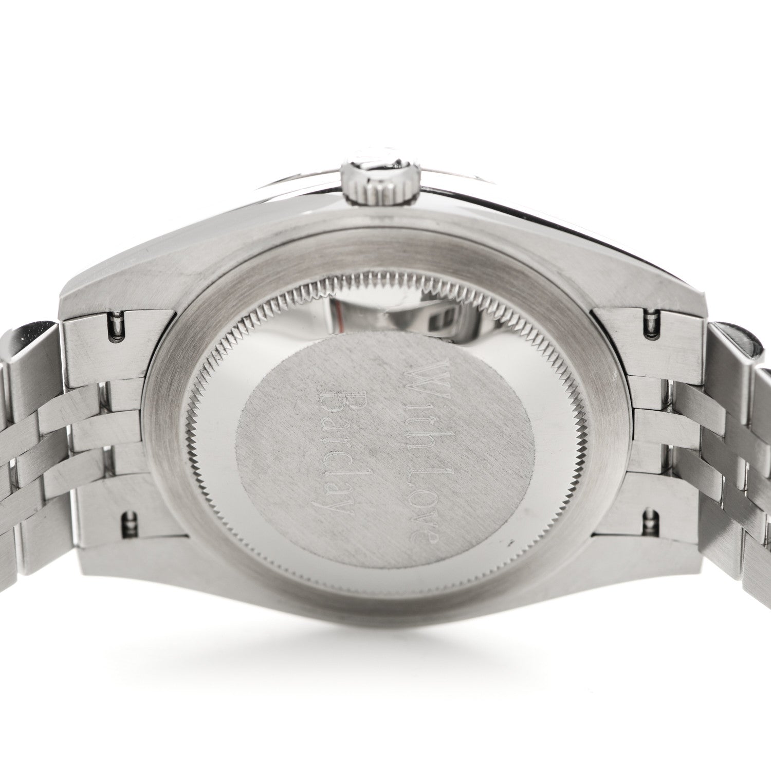 Rolex Stainless Steel 18K White Gold 41mm Oyster Perpetual Datejust Watch White 126334 4 of 6