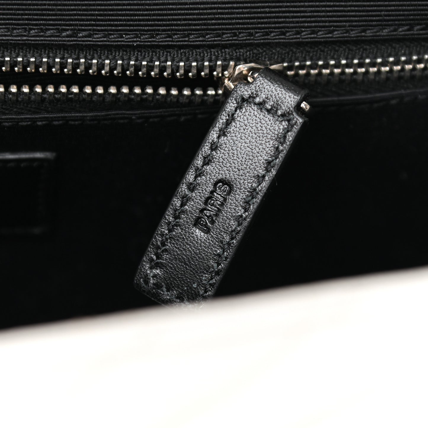 Grain De Poudre Matelasse Chevron Large Monogram Satchel Light Grey