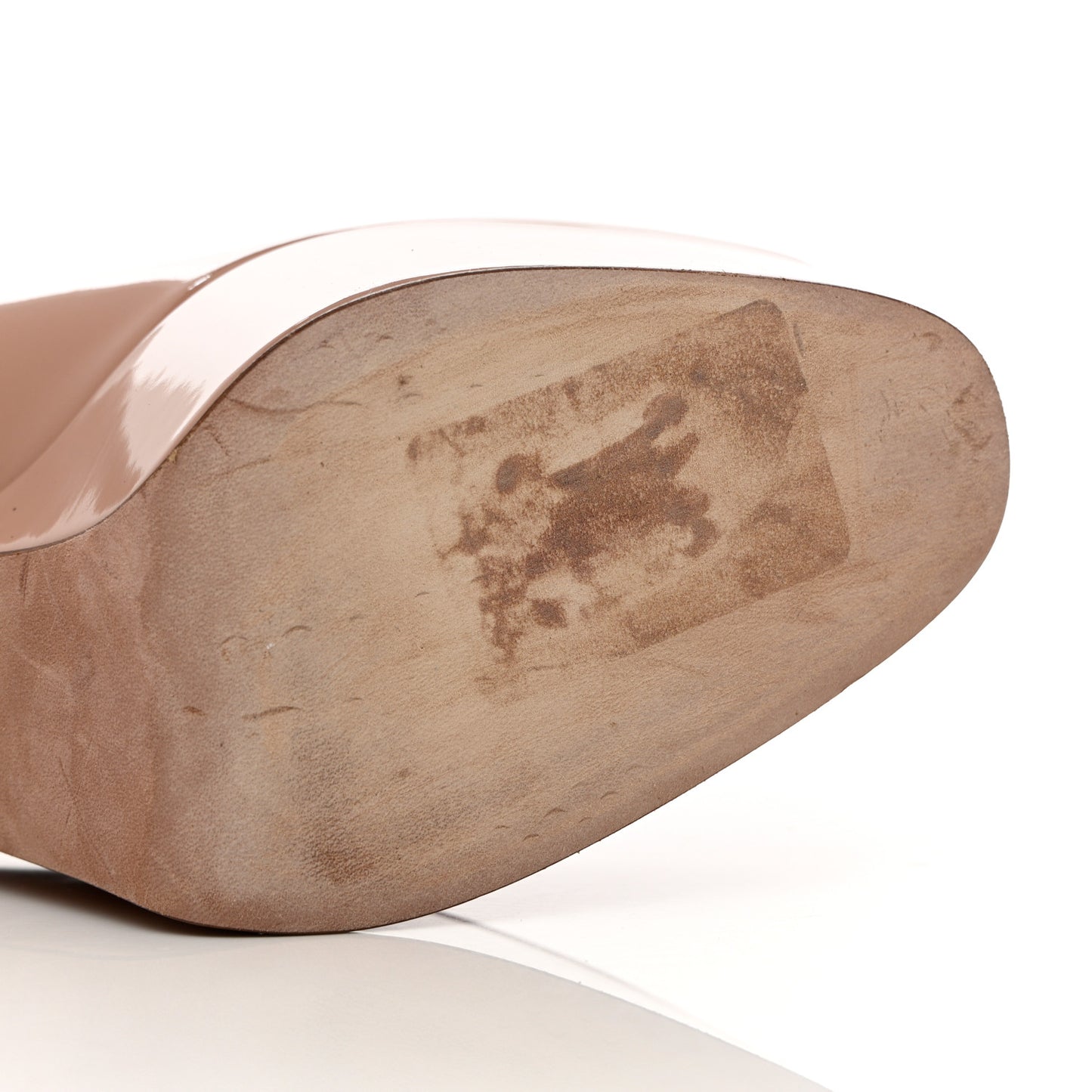 Patent Tan-Go 50/120mm Platform Pumps 40 Rose Cannelle