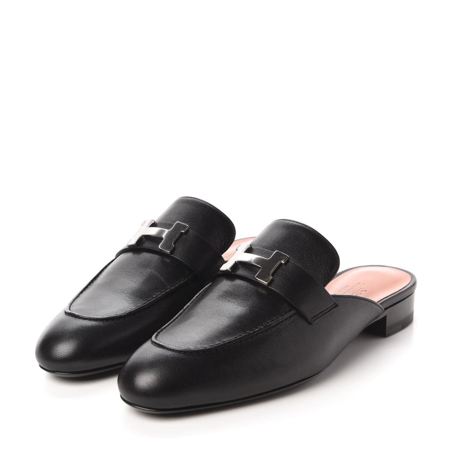 Goatskin Trocadero Mule 37 Black