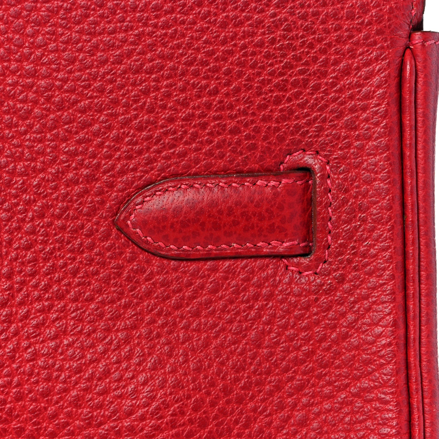 Hermes Buffle Skipper Birkin 35 Rouge Vif 11 of 43