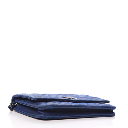 Chanel Iridescent Calfskin Quilted Wallet on Chain WOC 4 of 15