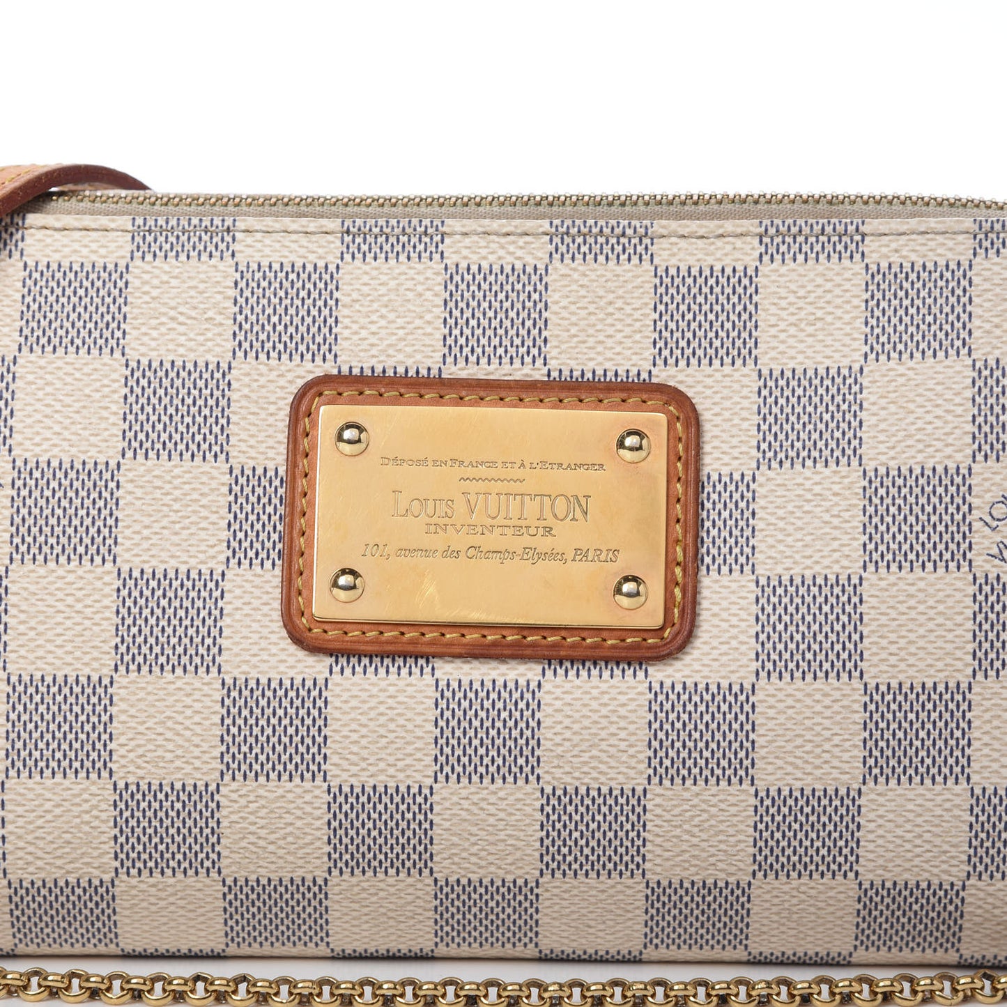 Damier Azur Eva Clutch