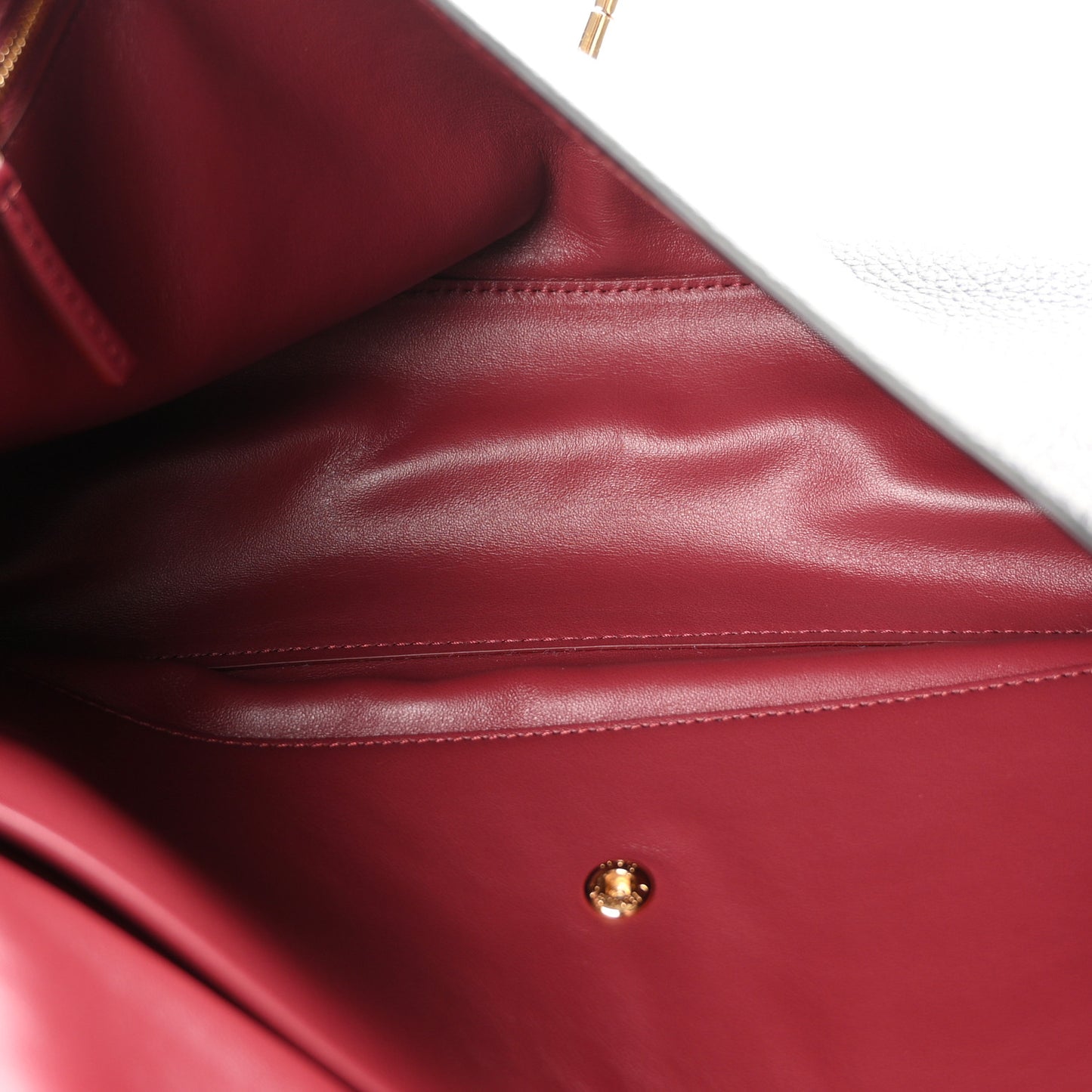 Grained Calfskin Small Souplissimo Maxi Flap Black