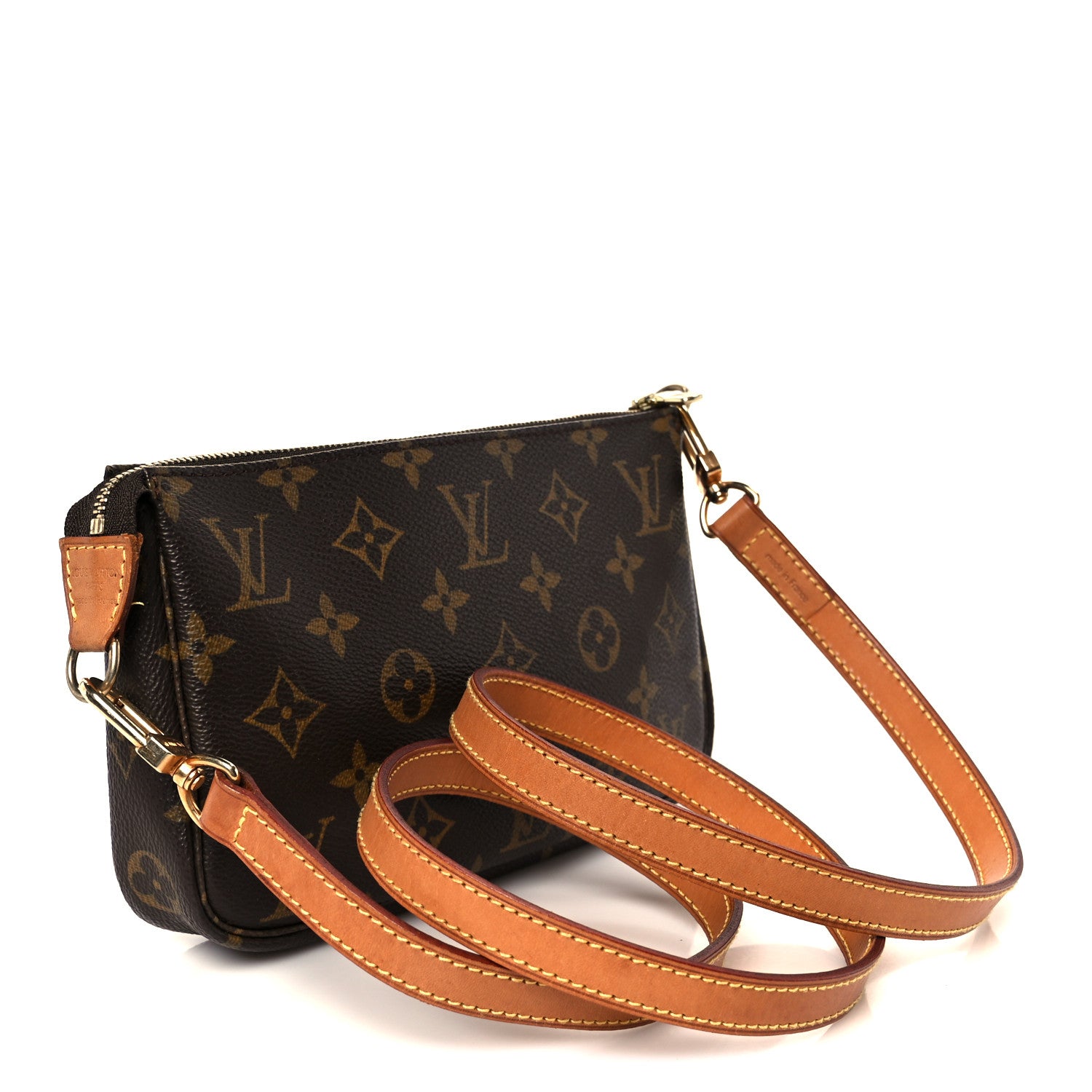 Louis Vuitton Monogram Accessories Pochette Long Strap 3 of 11