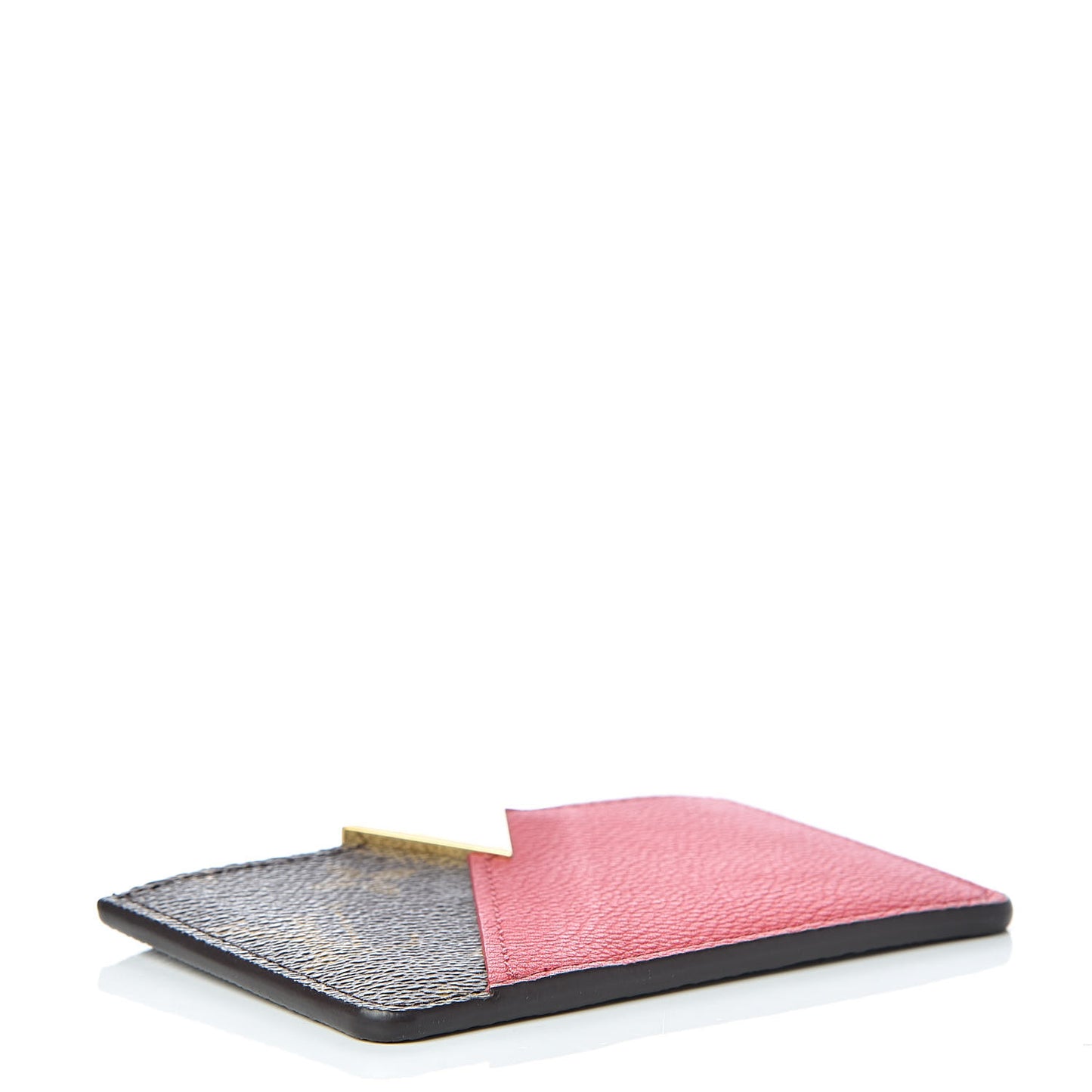 Calfskin Monogram Kimono Tote Card Holder Cherry