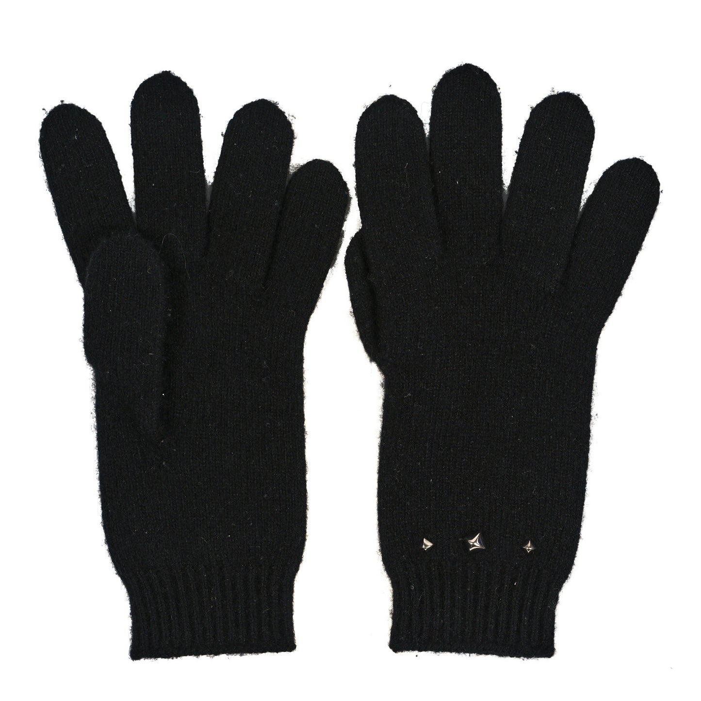 Cashmere Darling Gloves L Black