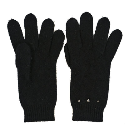 Hermes Cashmere Darling Gloves L Black 2 of 3